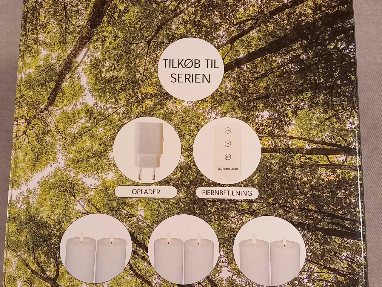 Billede 7 - Genopladelige bloklys