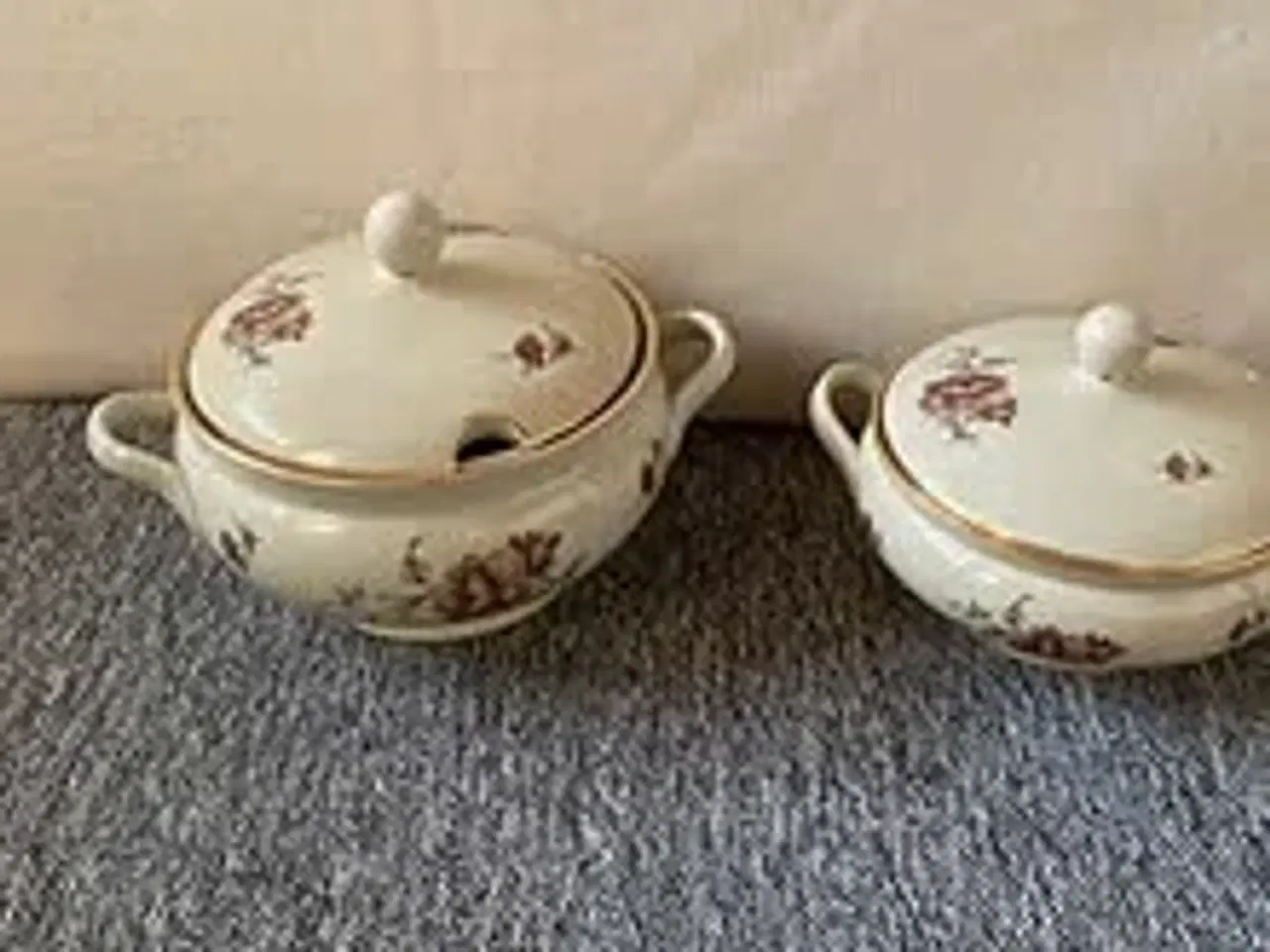 Billede 3 - Retro / vintage kaffestel og spisestel 109 dele