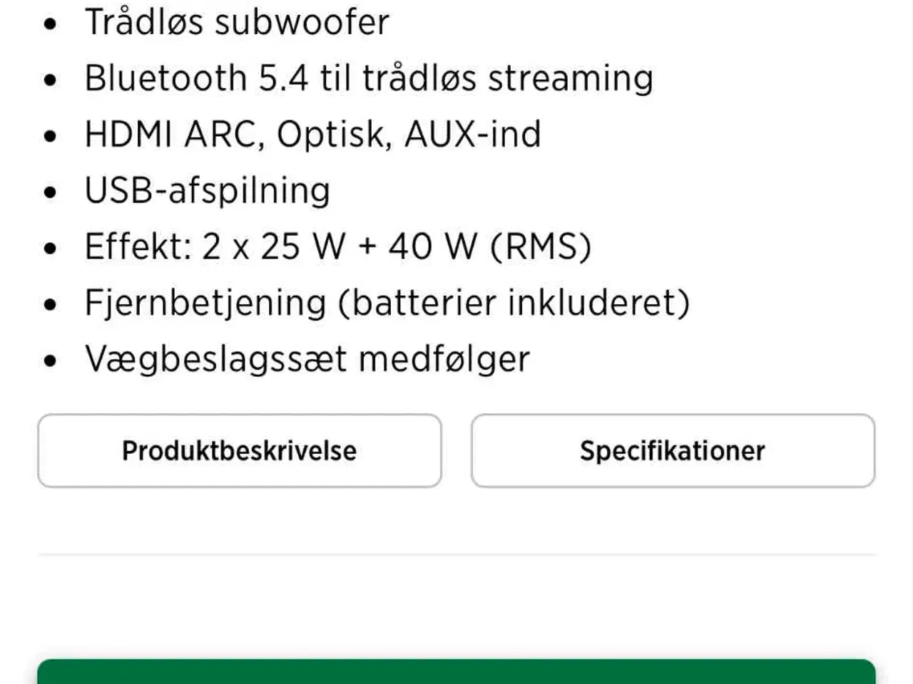 Billede 7 - Næsten ny Soundbar