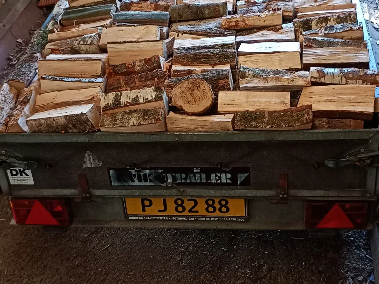 Billede 2 - Brænde klar til fyring 