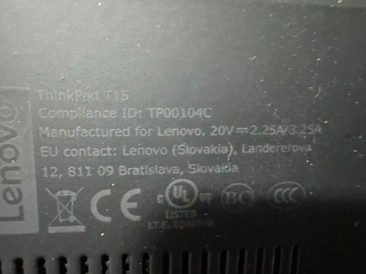 Billede 9 - 2 stk. Skærme, LENOVO Thinkvision S27e-20 inkl. Bordbeslag