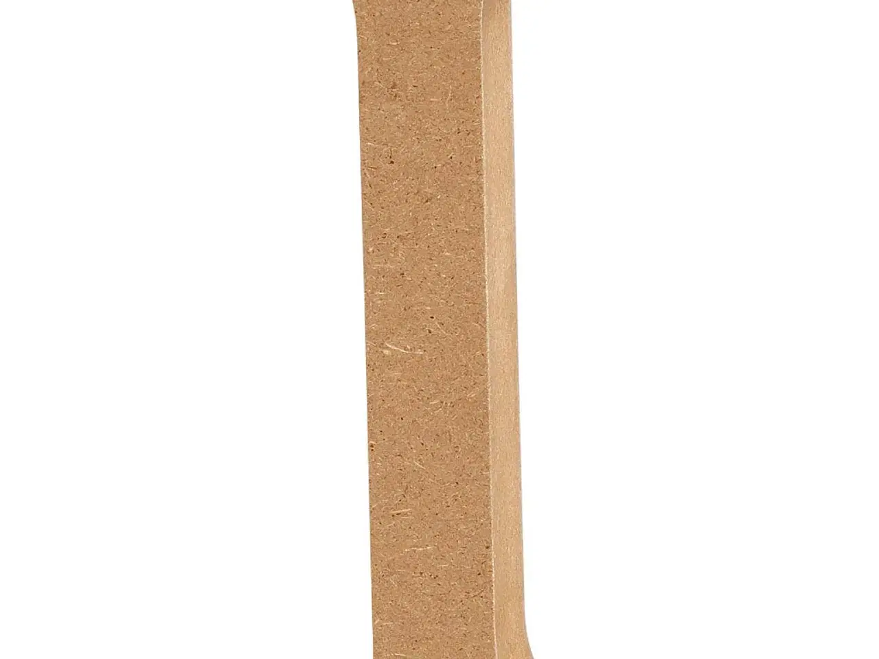 Billede 1 - Stort Træbogstav 'I' - 8 cm Høj, 1,5 cm Tykkelse