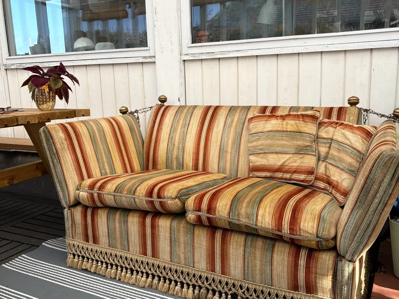 Billede 1 - Antik 2 Pers. Sofa