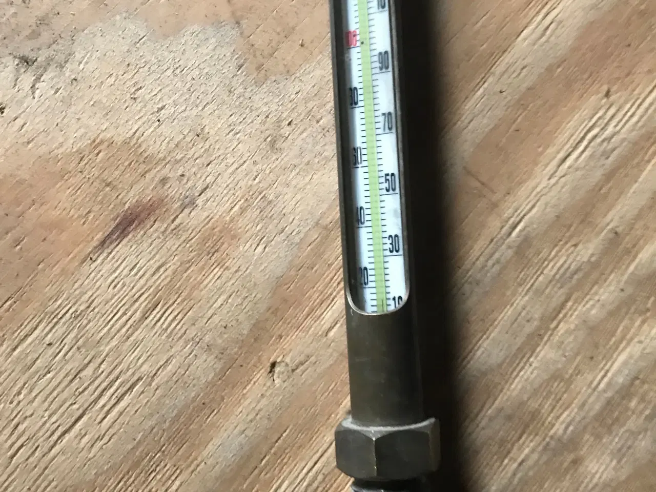 Billede 1 - Kedel-termometer lige