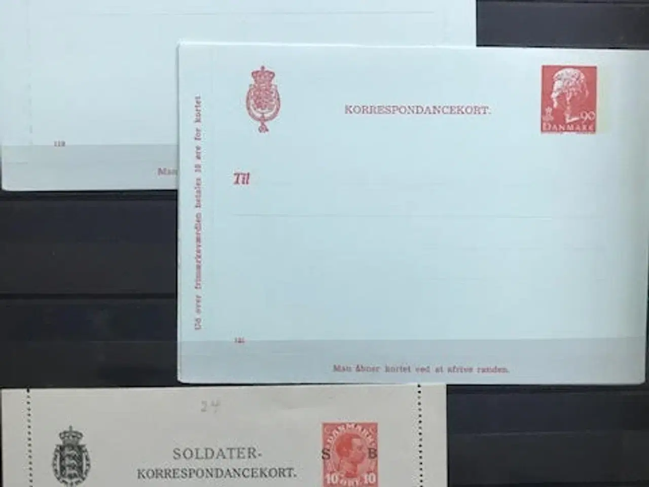 Billede 7 - Danske korrespondancekort