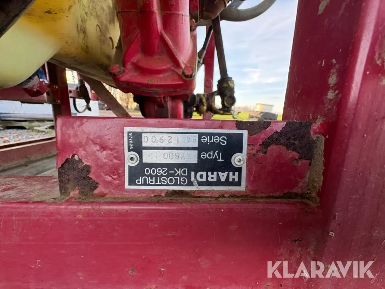 Billede 12 - Sprøjte Hardi 1000 liters 12 Meters