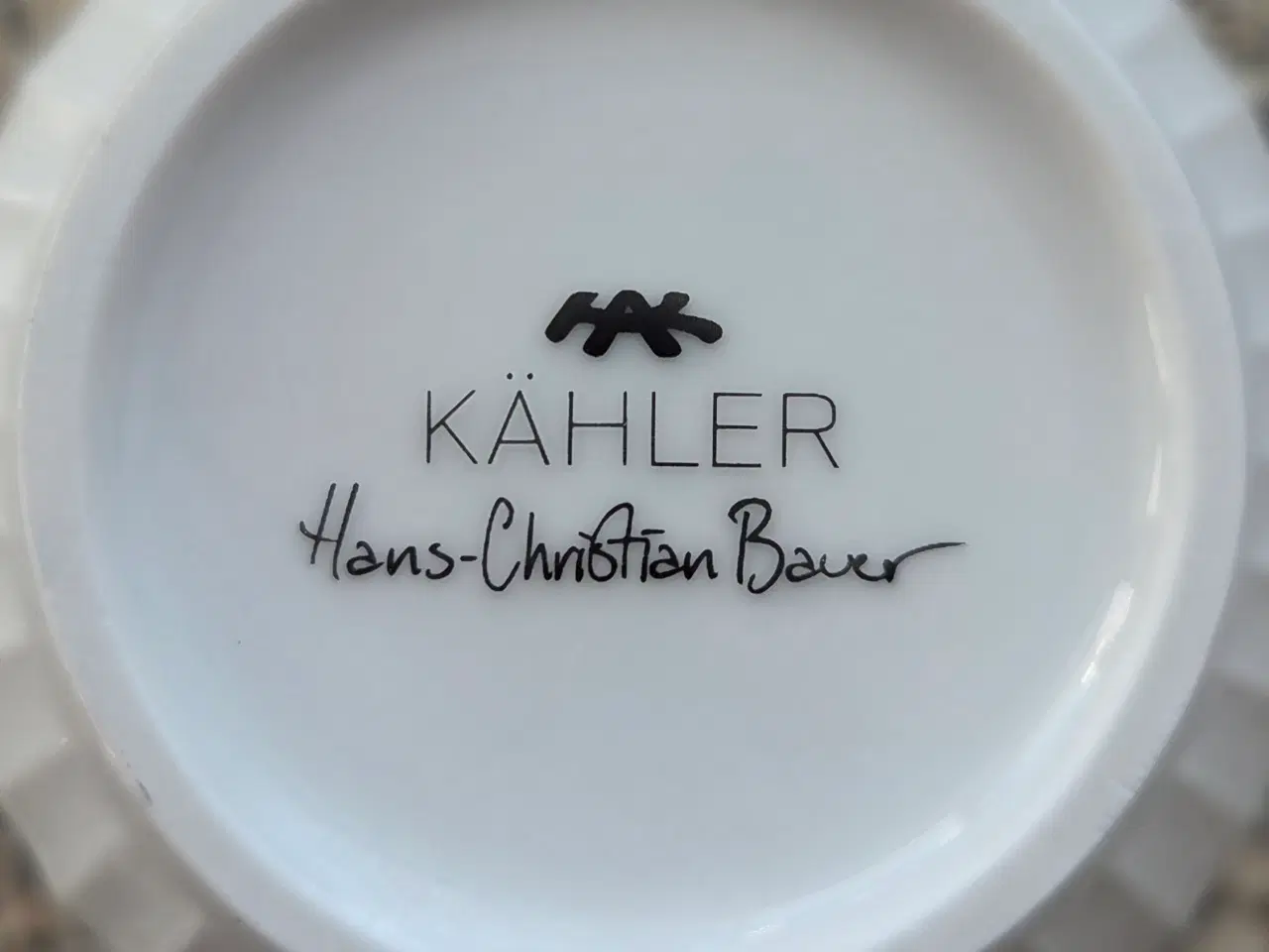 Billede 1 - Kähler Hammershøi krus (8 stk)