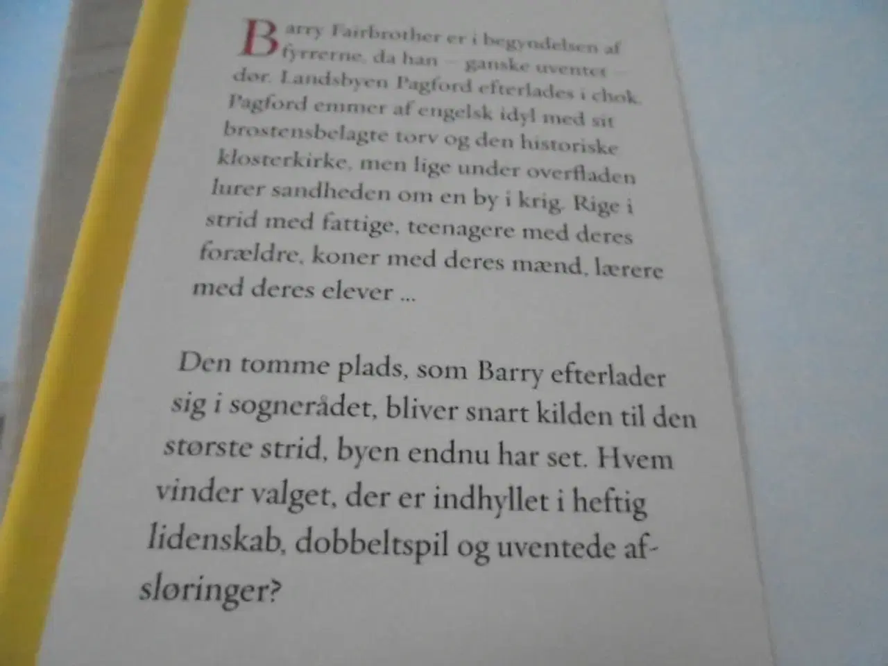 Billede 3 - J.K. ROWLING - DEN TOMME PLADS - FLOT STAND