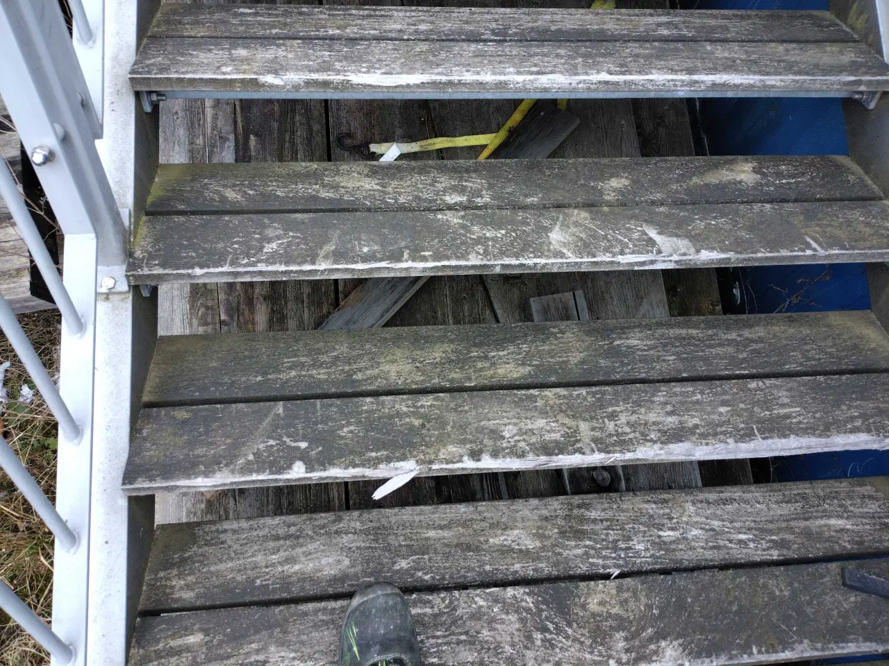 Billede 4 - Trappe med repos, evt. brandtrappe.