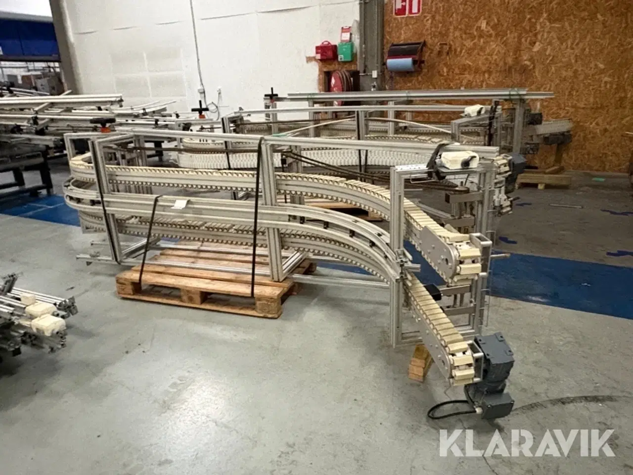 Billede 2 - Stort lot kædetransportør-system Carry-Line