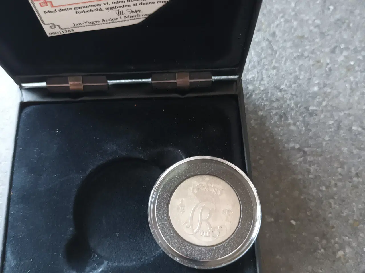 Billede 2 - Danmark 1/12 Speciedaler 1787 i sølv. 