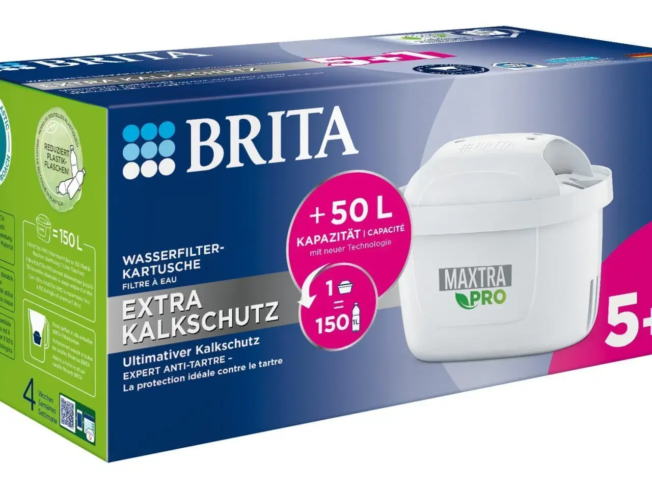 Billede 1 - Vandfilterpatron BRITA Maxtra Pro – 6 stk