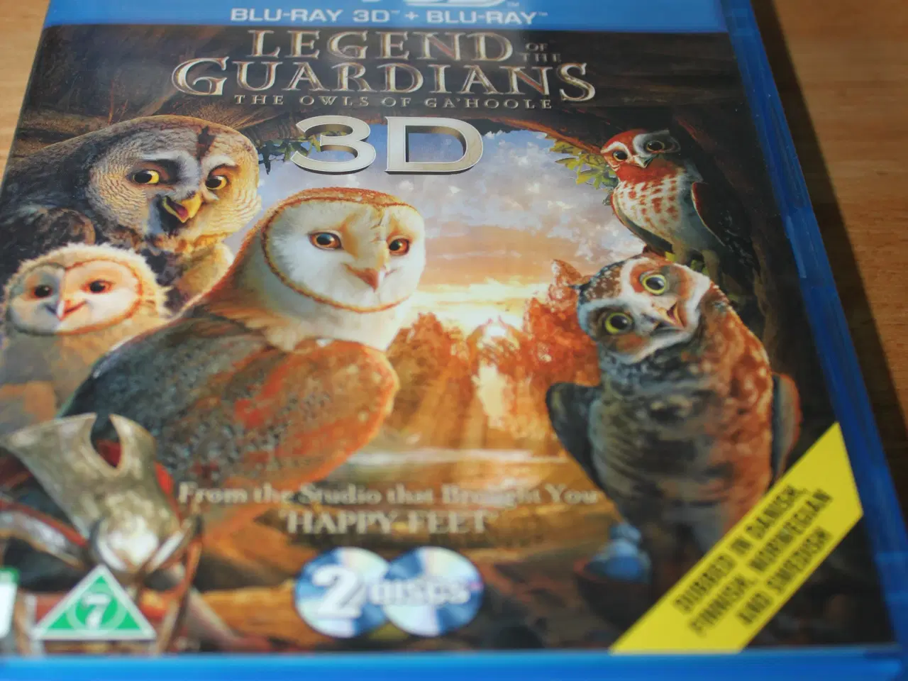 Billede 1 - Legend of the Guardians 3D, Blu-ray, animation