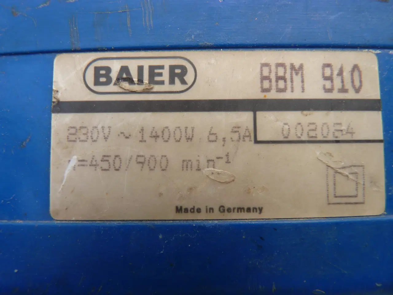 Billede 3 - Håndholdt diamantboremaskine Baier BBM 910