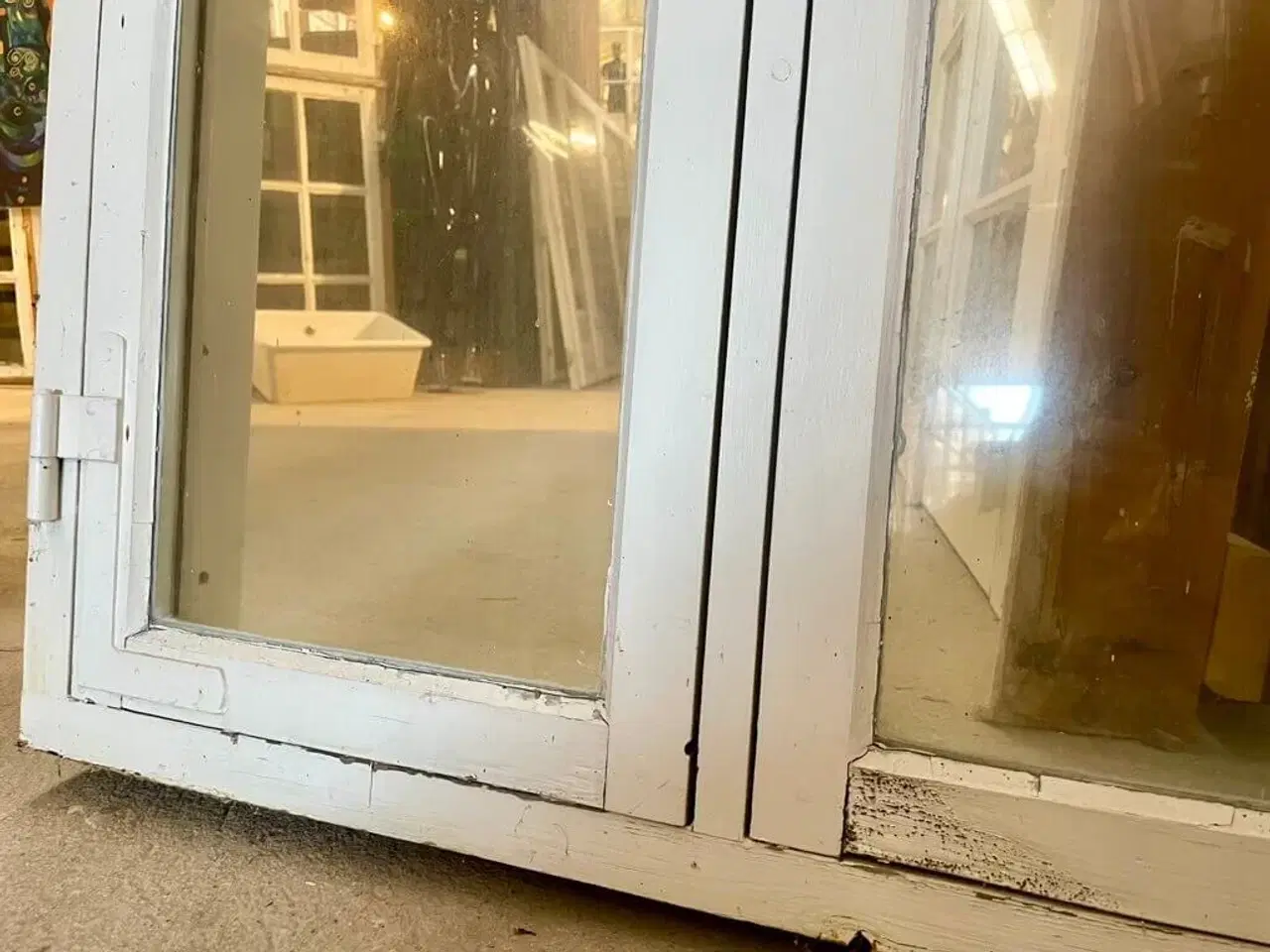 Billede 4 - Velholdt 2-fags, 3-ruders koblet vindue