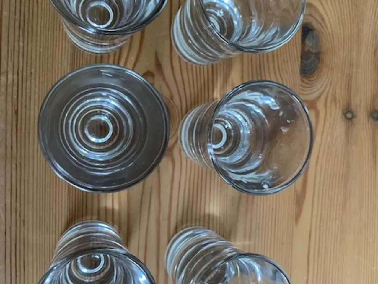 Billede 2 - Shotglas / snapseglas - 6 stk. samlet pris 30 kr.