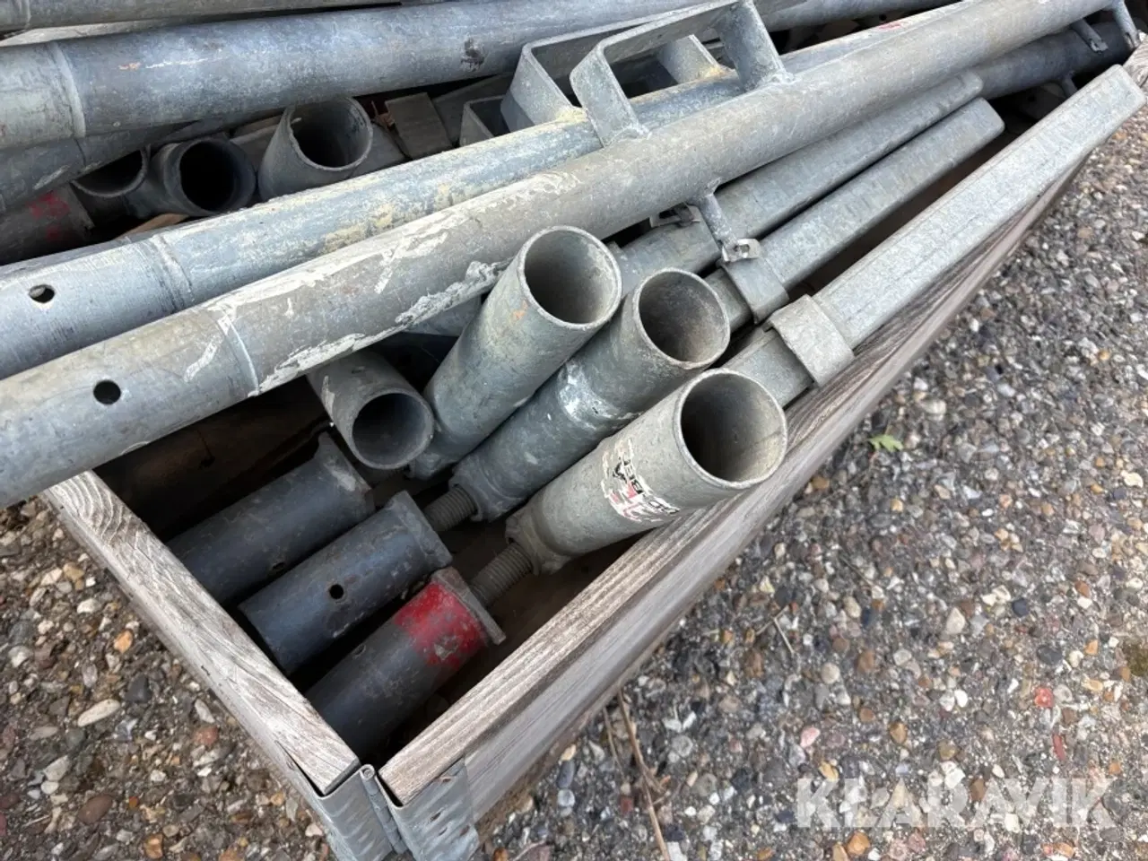 Billede 8 - Standere til gelænder på stillads