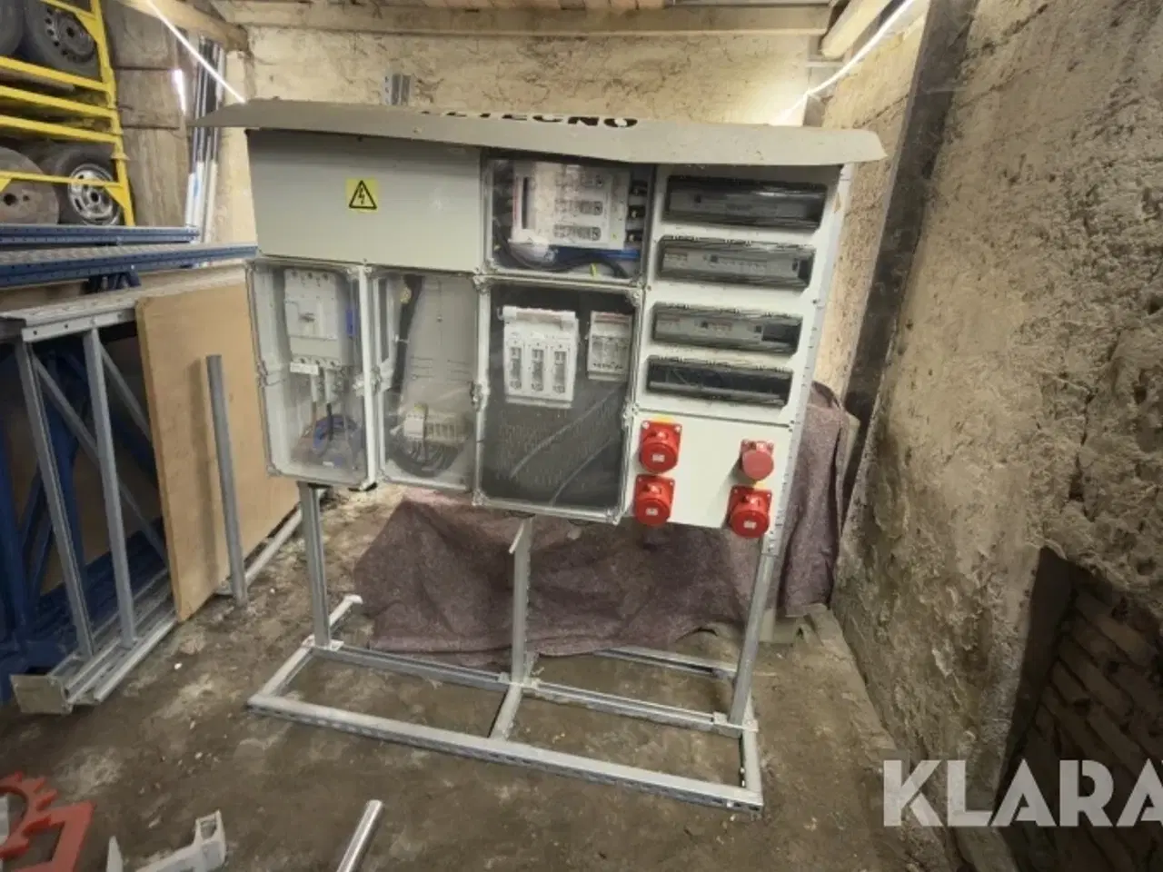 Billede 1 - Målertavle 400A/M4 f. trafomåling - Afg.Plint 125A+250A NST