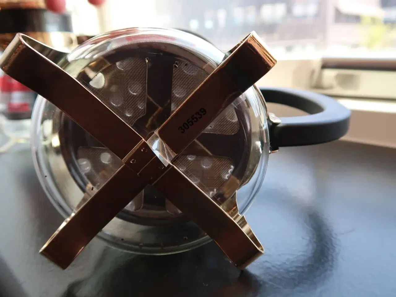 Billede 3 - Kaffebrygger BODUM Chambord guld/glas 1 l 8 kop