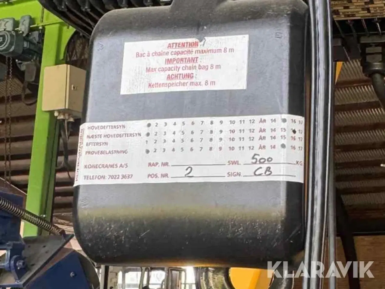 Billede 5 - Portalkran Conekranes Swl2000kg