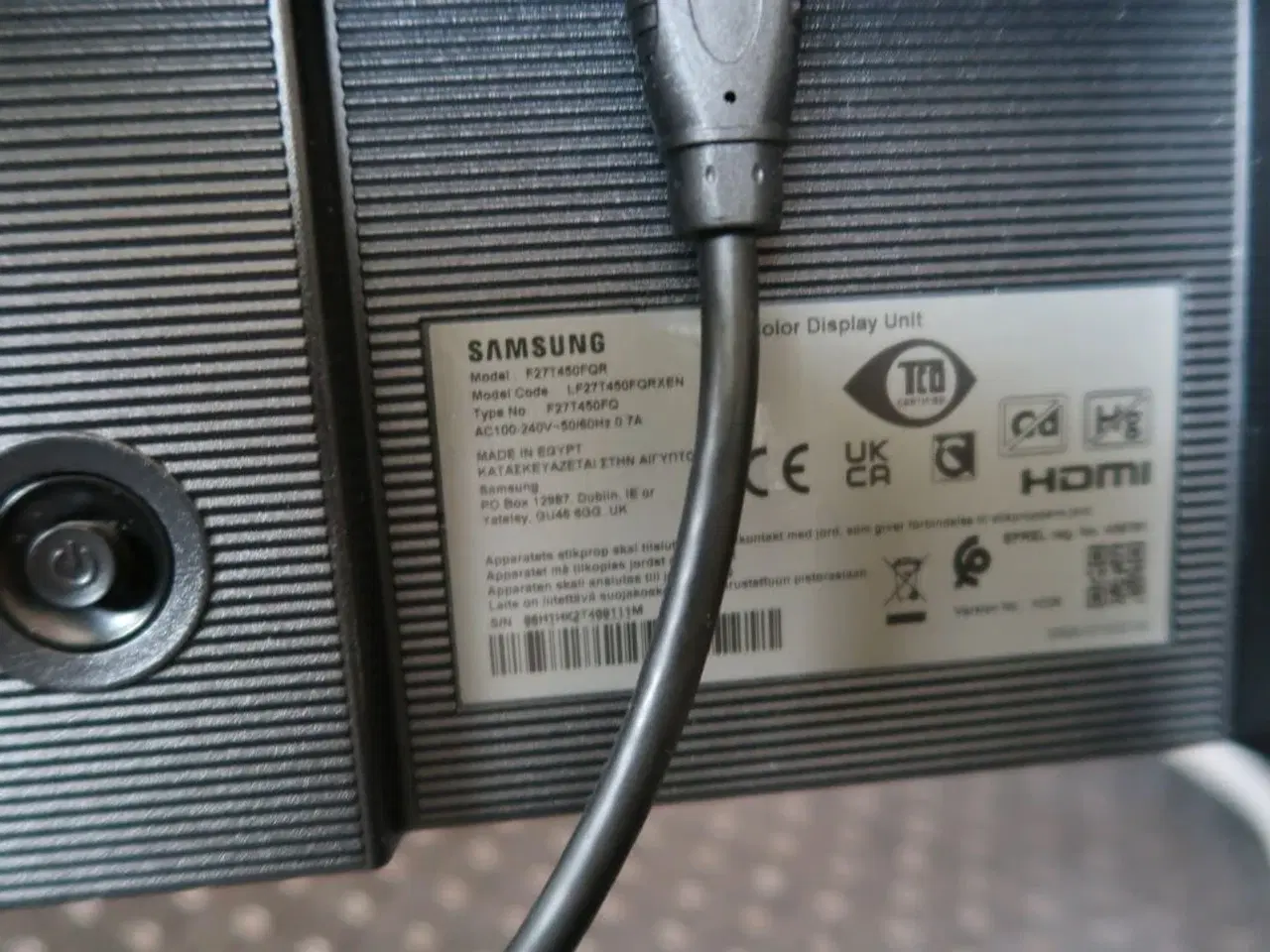 Billede 4 - Computerskærm SAMSUNG F27T450FQR