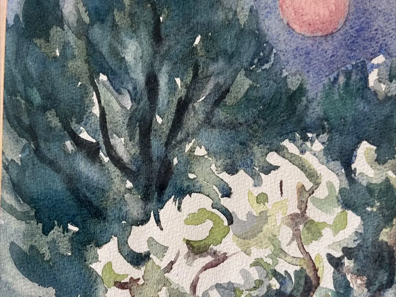 Billede 6 - Grete Fristrup, 82. Akvarel