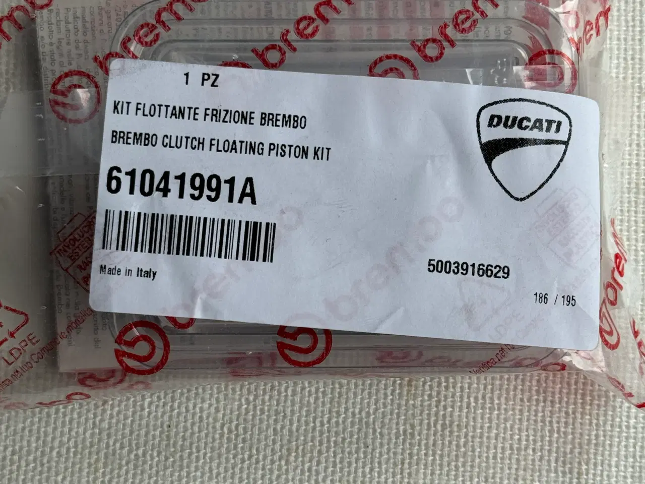 Billede 1 - Hovedcylinder reparationssæt Ducati 749 & 999 - NY