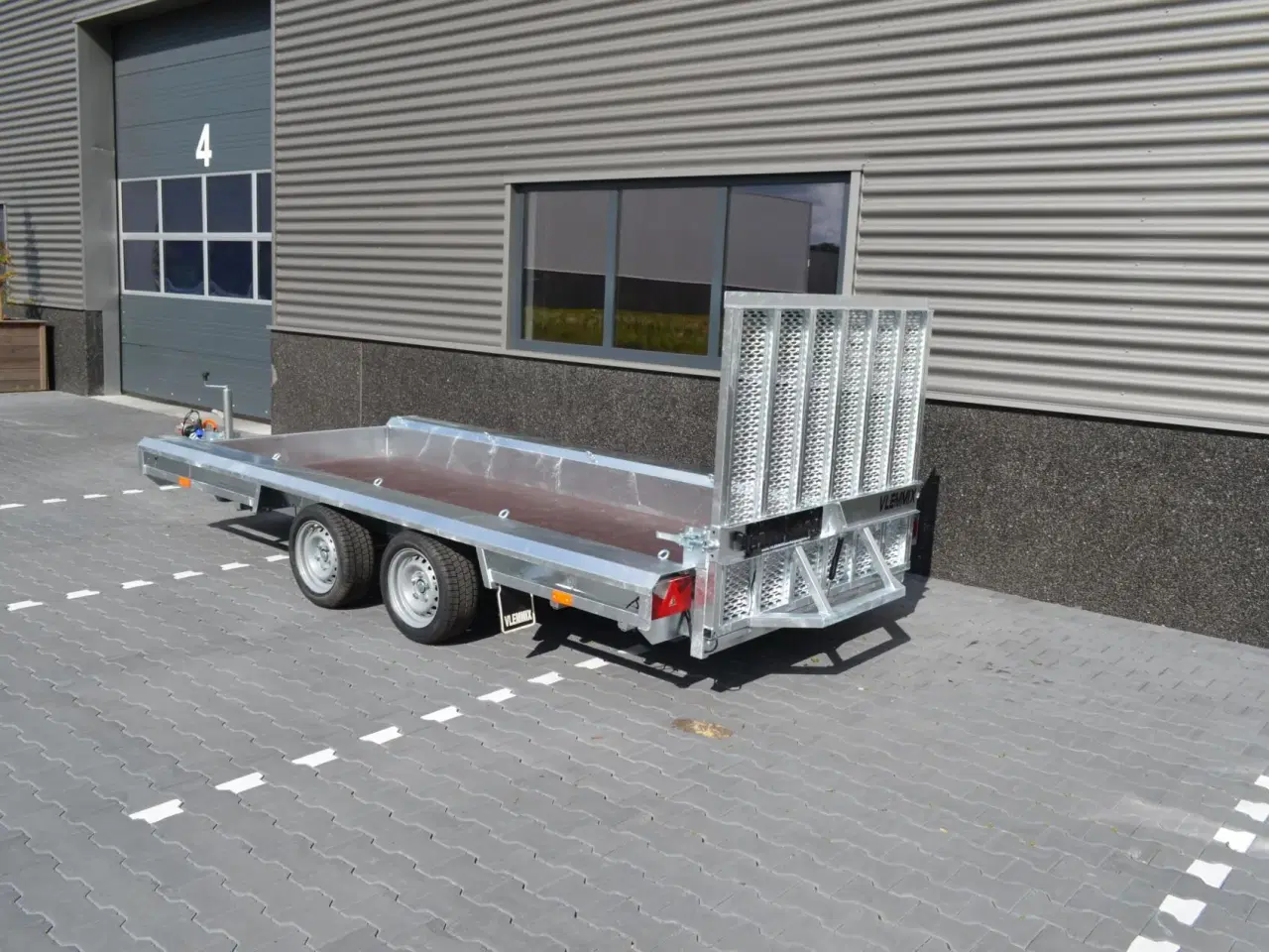 Billede 4 - VLEMMIX MA304015 Maskintrailer