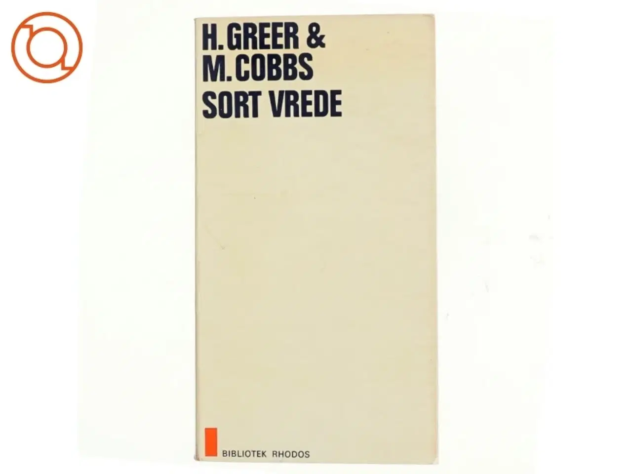 Billede 1 - Sort vrede af H. Greer og M. Cobbs (bog)