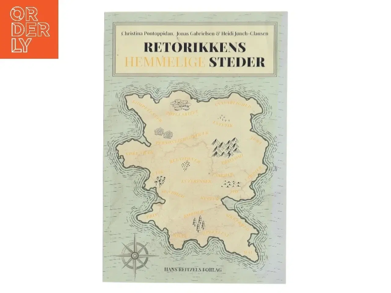 Billede 1 - Retorikkens hemmelige steder af Christina Pontoppidan (Bog)