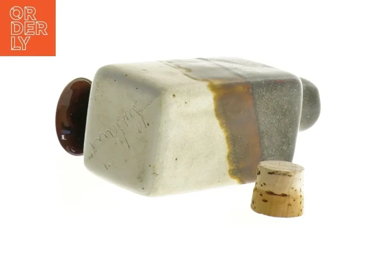 Billede 2 - Keramik Sake Sæt (str. 13 x 5 cm og 5 x 4 cm)