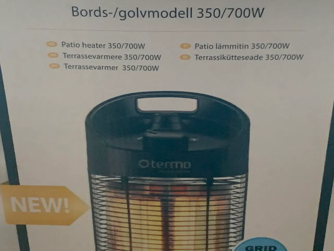 Billede 1 - Forlæng sommeren med denne lækre Terrassevarmer