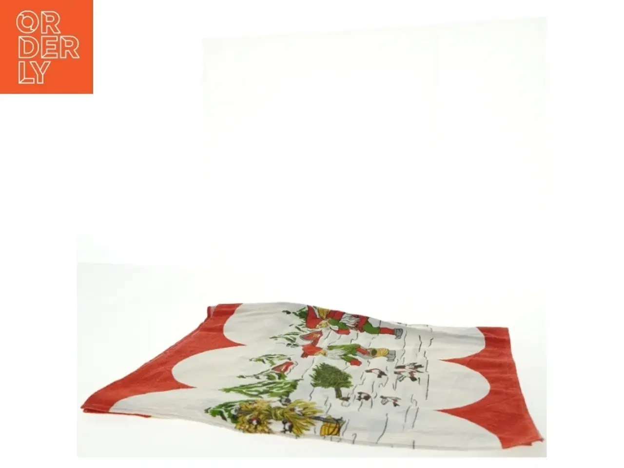 Billede 3 - juletekstil med nisser (str. 156x50 cm)