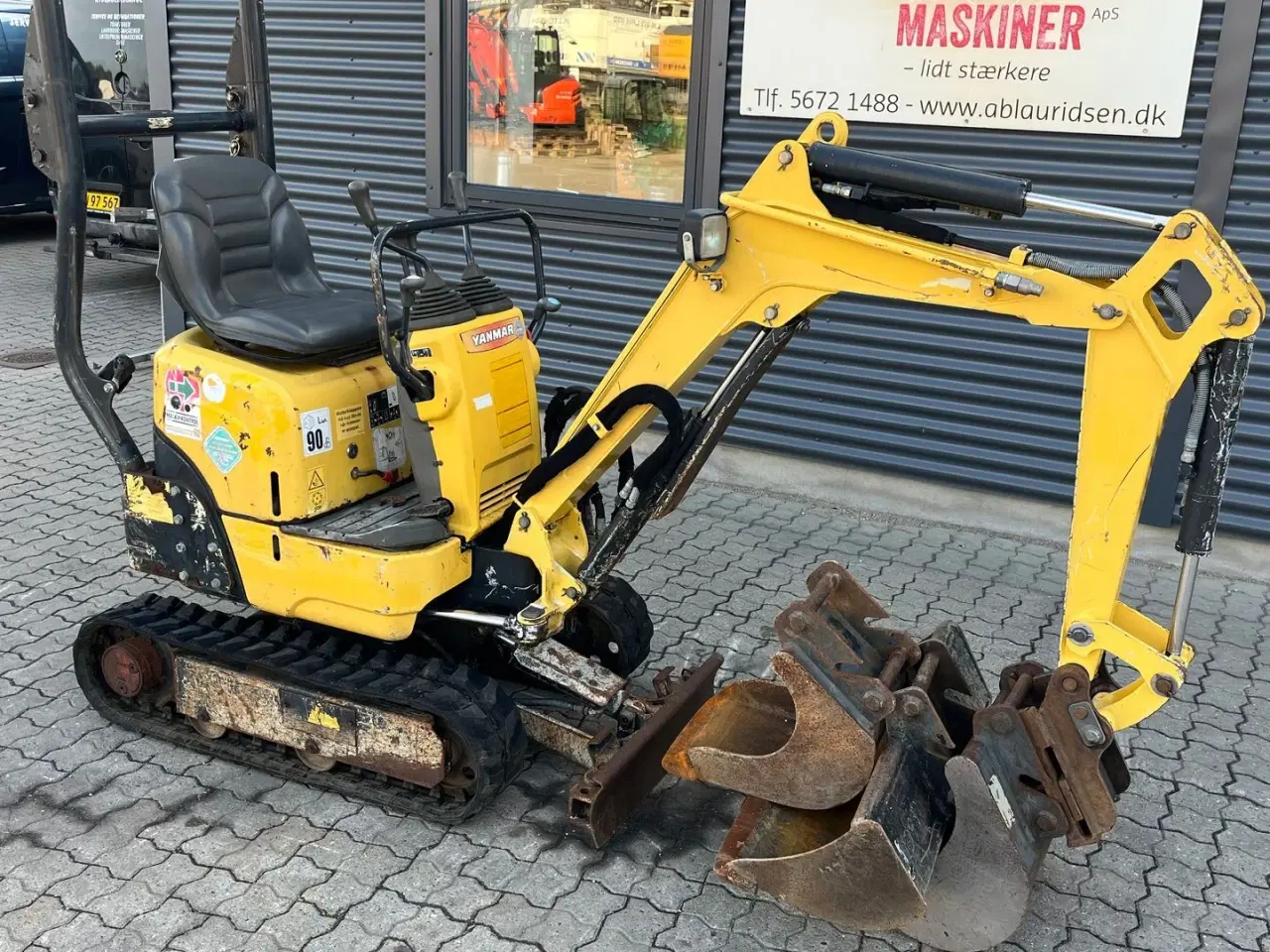 Billede 2 - Yanmar SV08 Hurtih skifte og 3 skovle