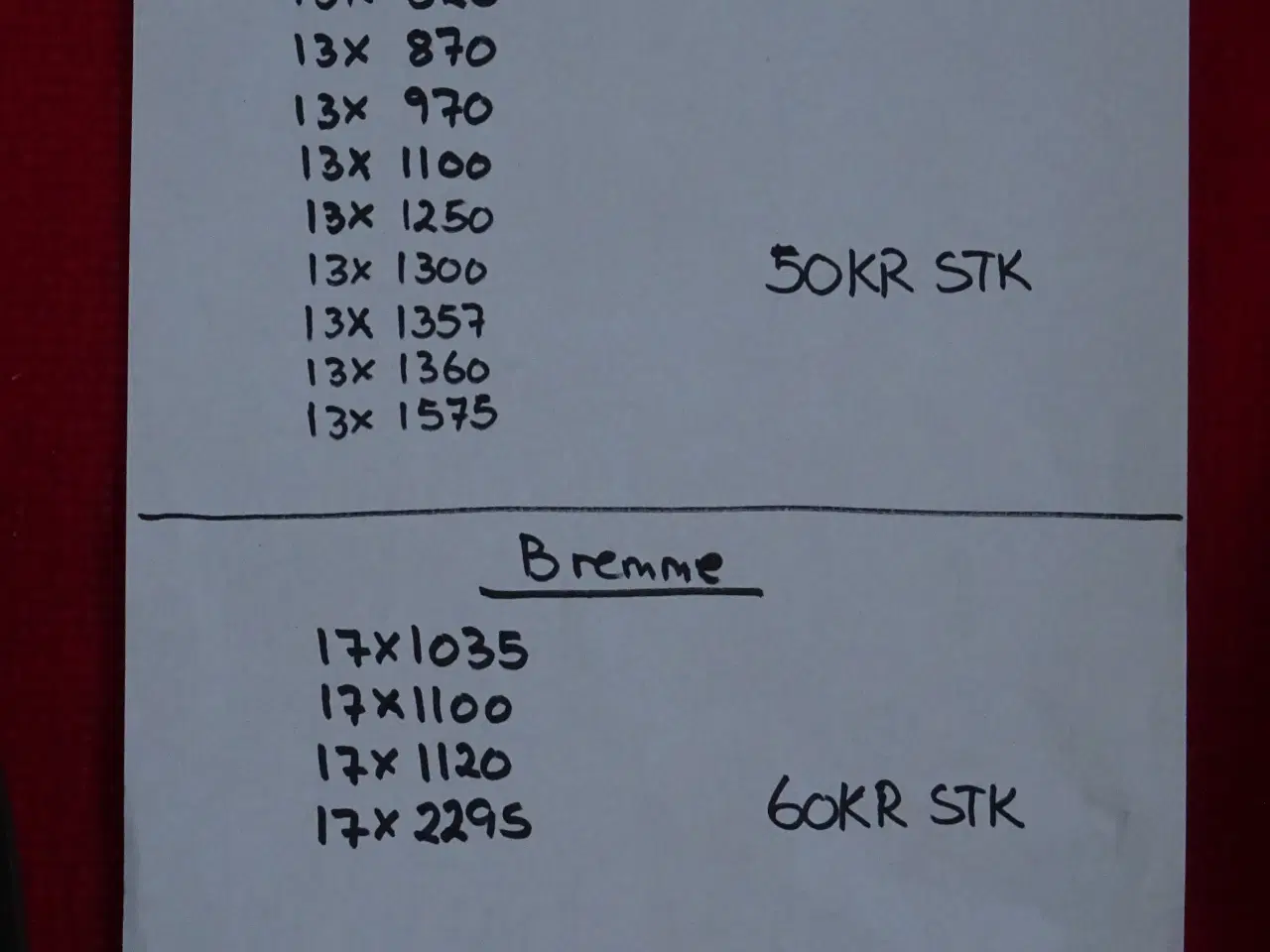 Billede 5 - Remhjul Birn,kileremme Rofan,Optibelt,Gates