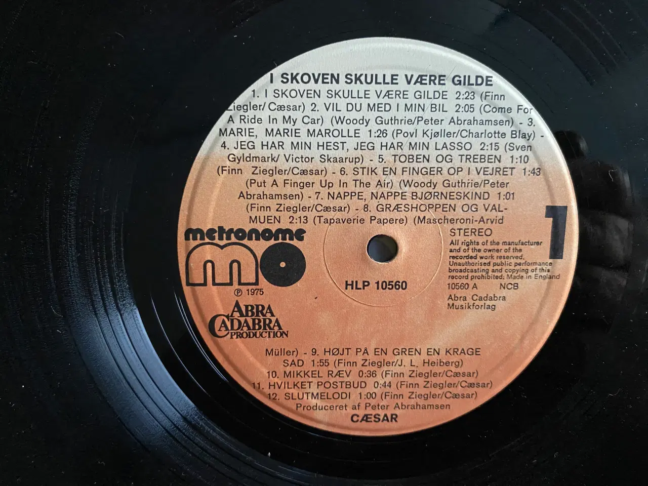 Billede 3 - LP. Cæsar – I Skoven Skulle Være Gilde