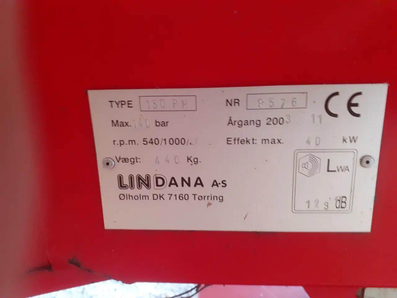 Billede 5 - Lindana TP150 flisehugger til traktor
