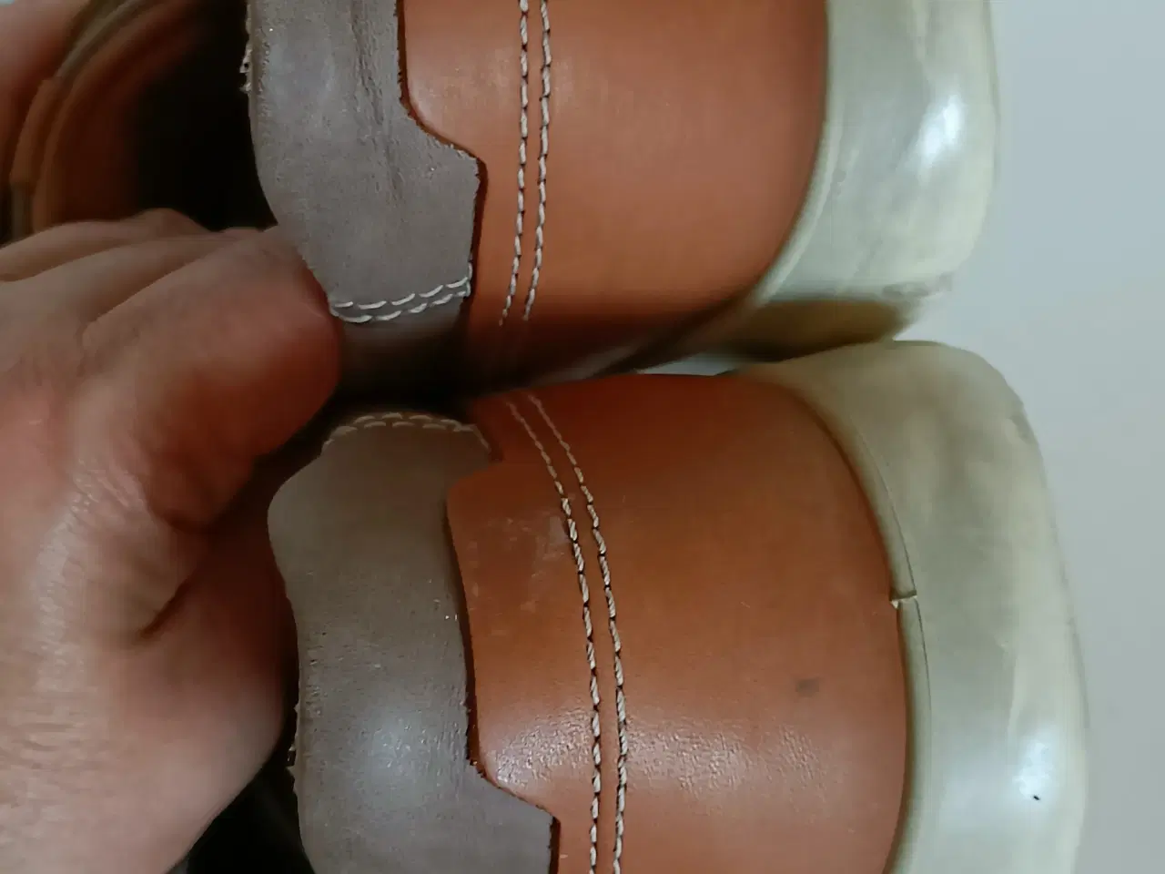 Billede 8 - Ecco brun læder sko 41str 