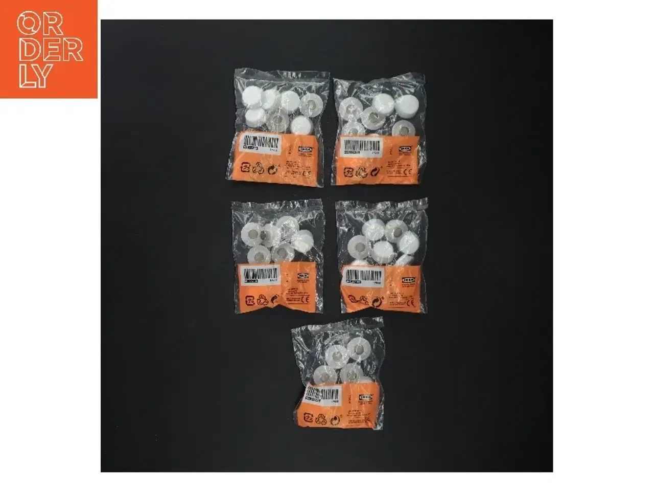 Billede 2 - Pakker med FIXA møbelsko fra IKEA (str. 2,5 cm)