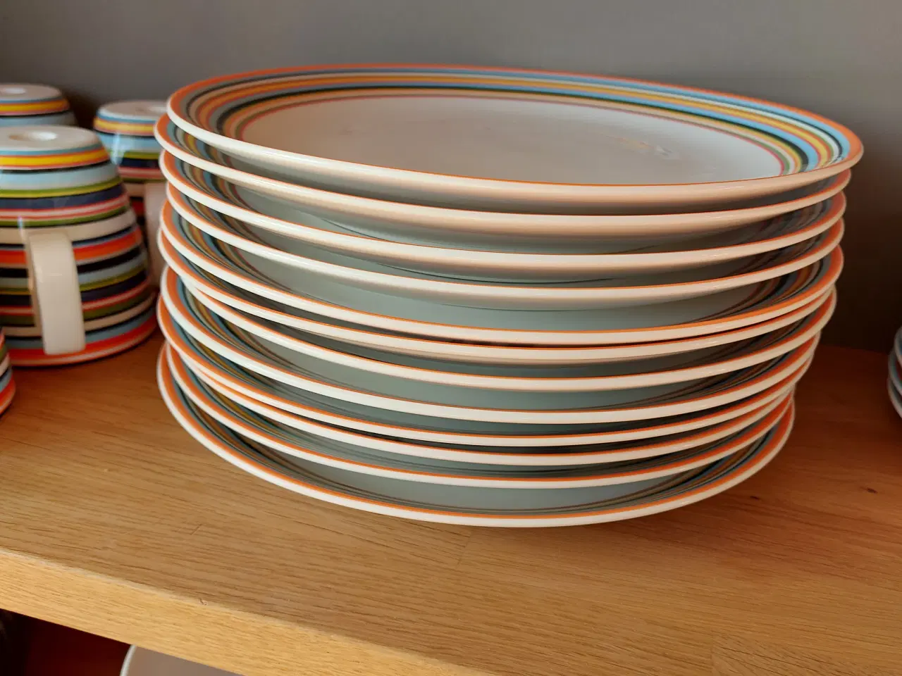 Billede 5 - Ittaala orange porcelæn