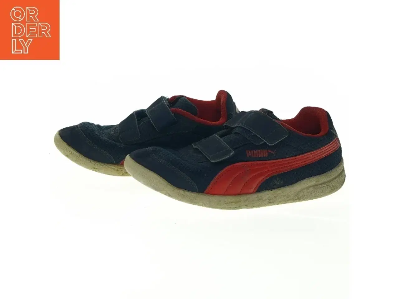 Billede 6 - Brugte børnesneakers med velcrolukning fra Puma (str. 33 )