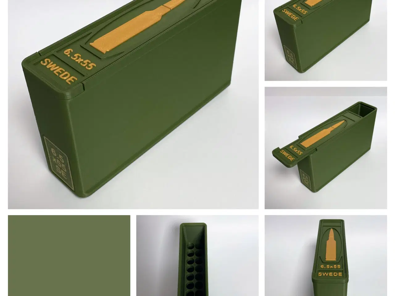 Billede 11 - Ammo bokse – 6-pack – flere kalibre - pris/stk