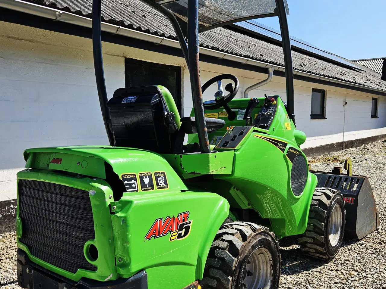 Billede 8 - Avant E5 / 1100 timer / teleskoparm / 2 redskaber