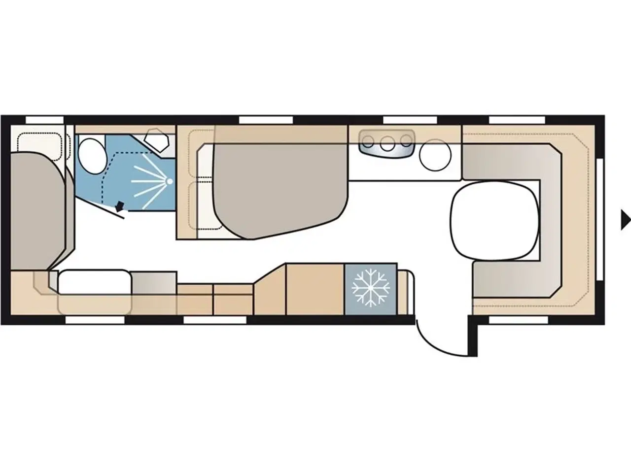 Billede 2 - 2024 - Kabe Estate 660 DGDL KS