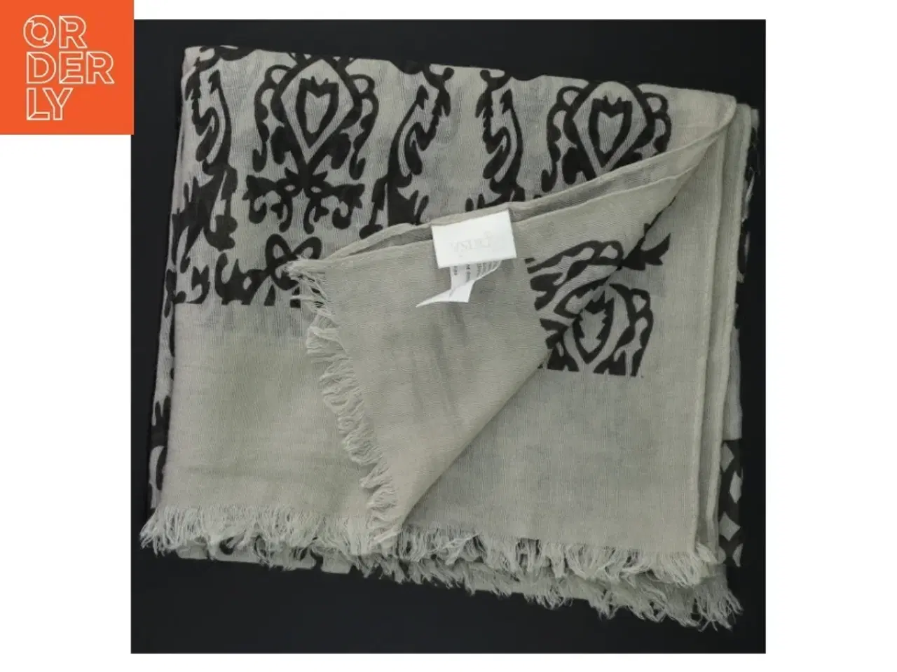 Billede 2 - Dekorativt tørklæde med mønster fra Ystrdy (str. 195 x 100 cm)