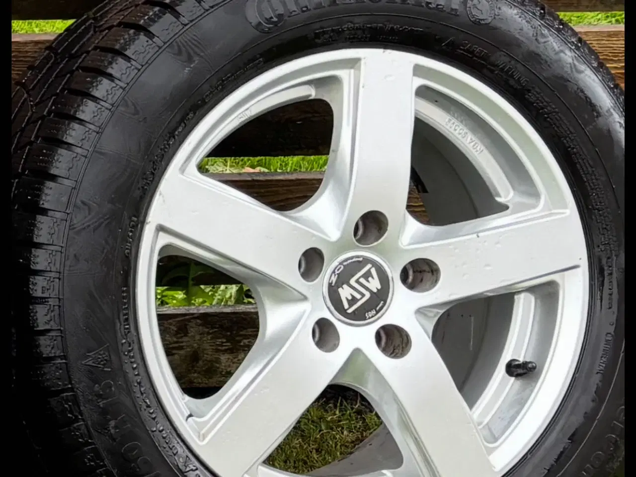 Billede 1 - Vinterhjul på alufælge 205/60r16