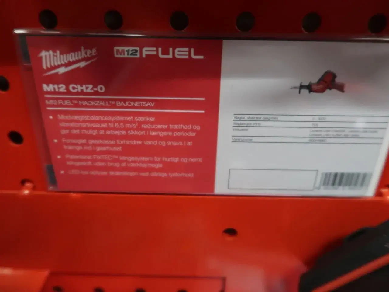 Billede 2 - Akku bajonetsav MILWAUKEE M12 CHZ-0