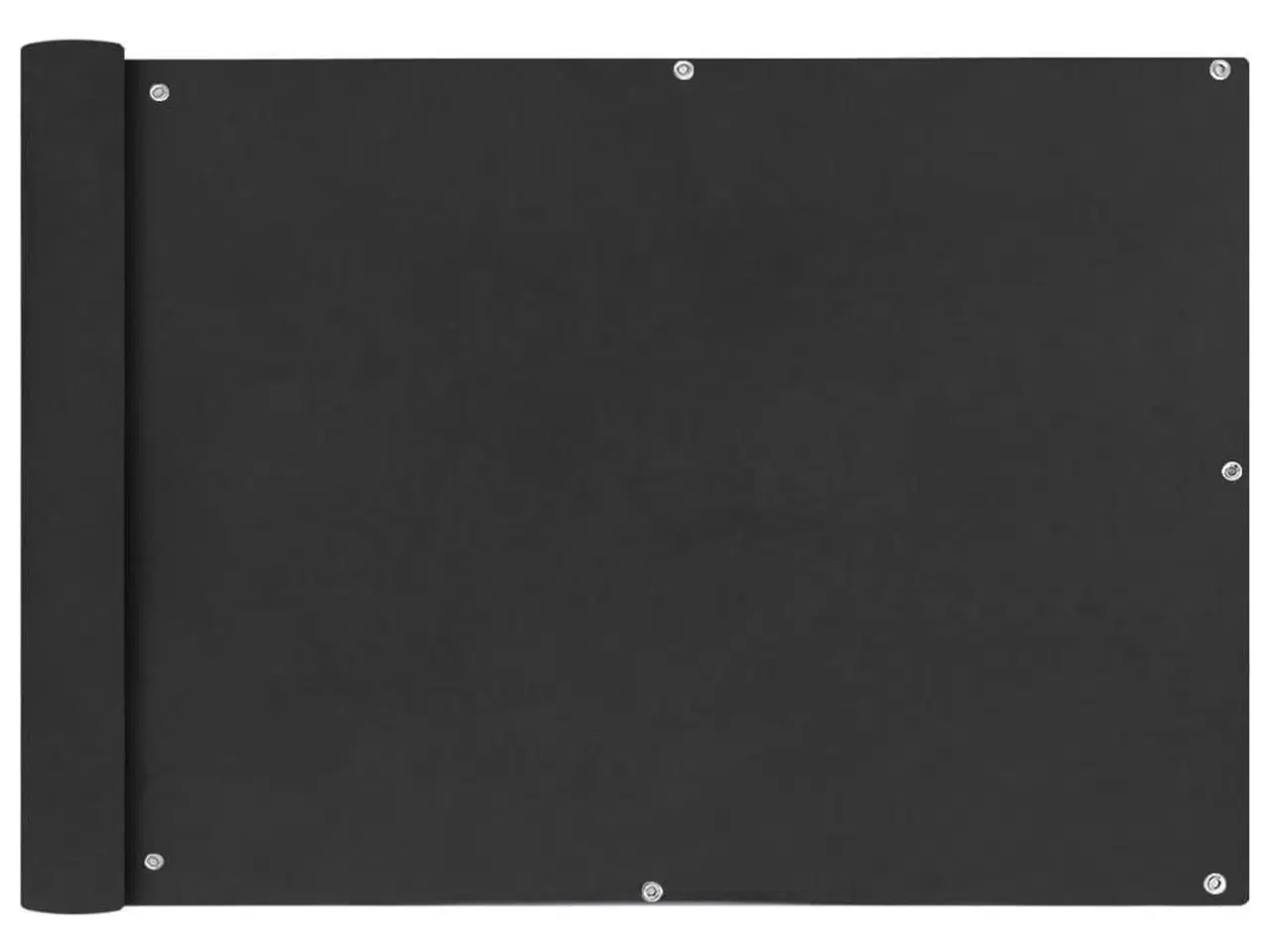 Billede 1 - Balkonafskærmning HDPE 75x600 cm antracitgrå