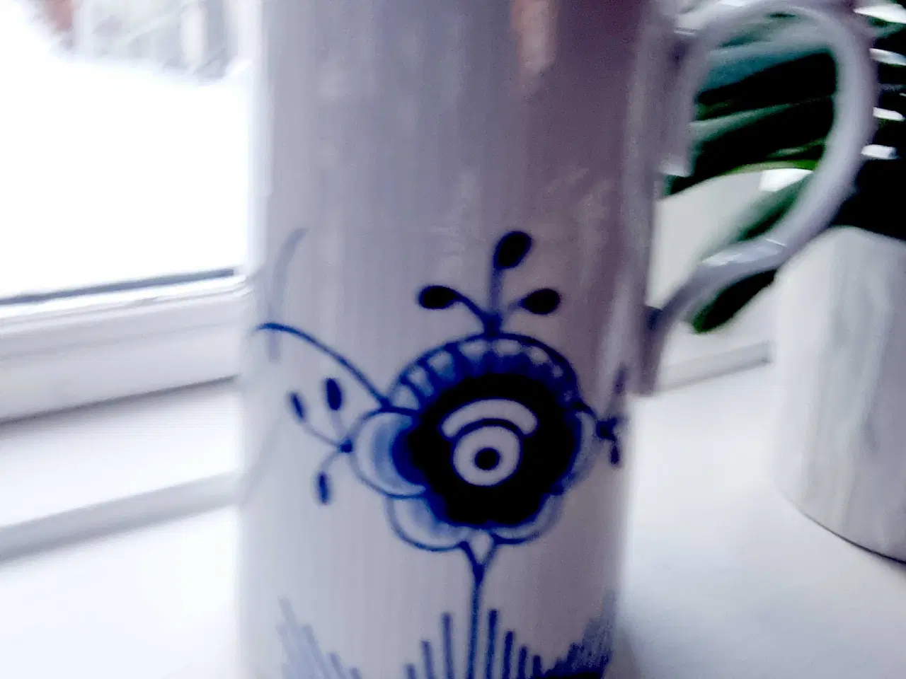 Billede 3 - Royal copenhagen 1.6L mega blå kande 