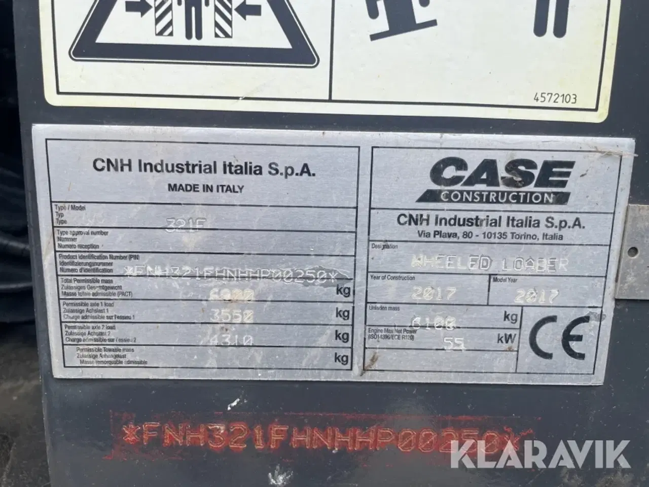 Billede 9 - Hjullæsser Case 321F